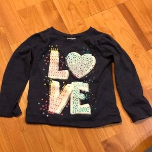 Long sleeve love shirt